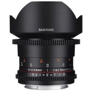 Samyang 14mm T3.1 ED AS IF UMC II Video Lens