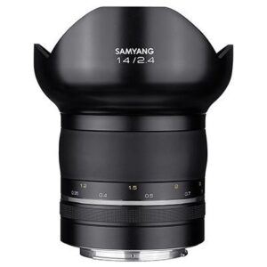 Samyang 14mm f2.4 AE XP Lens - Canon Fit