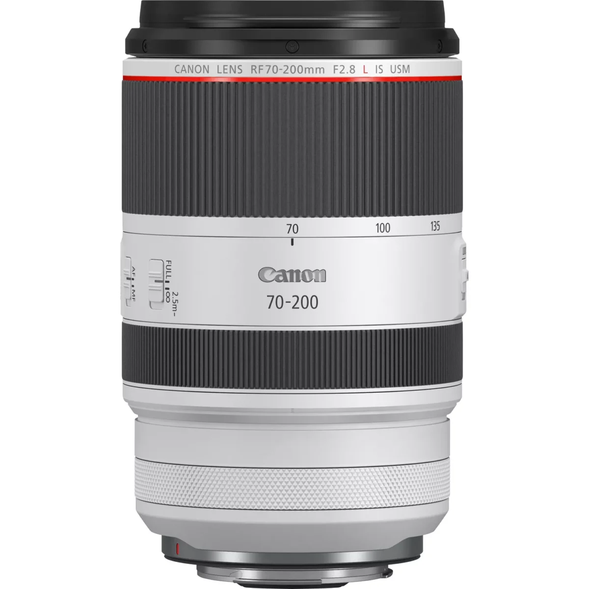 Canon RF 70 200mm F2.8 L IS USM Lens Front