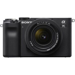 Sony A7C Digital Camera with 28-60mm lens - Black (ILCE7CLB.CEC)
