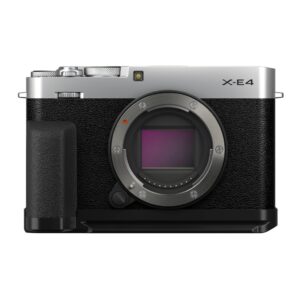 Fujifilm X-E4 Mirrorless Digital Camera Body - Silver with Accessory Kit
