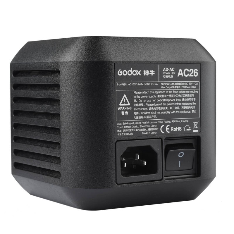 Godox AC26 AC adapter for AD600Pro 2