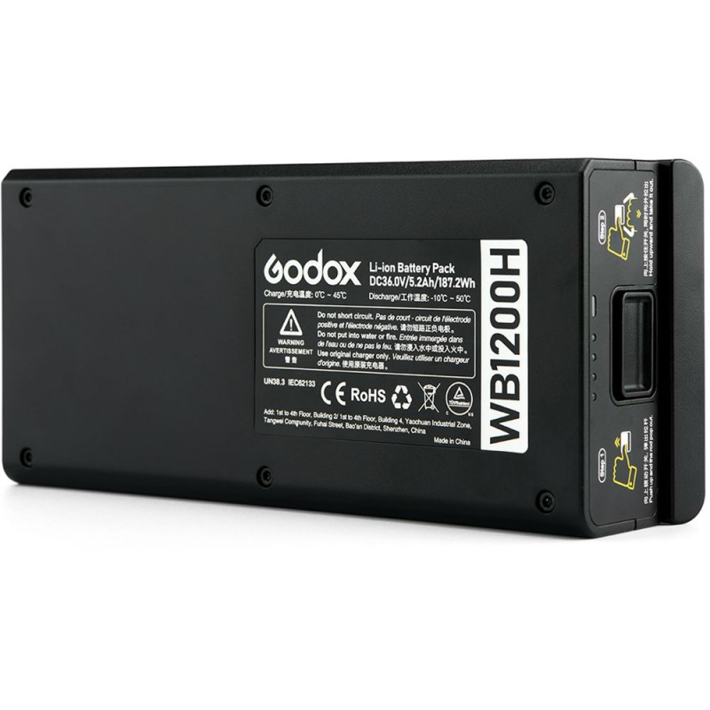 Godox WB1200h Battery for AD1200Pro 5200mAh 3