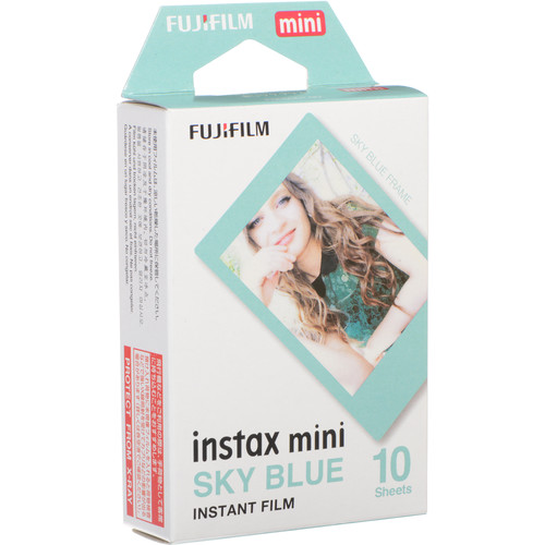 Fujifilm Instax Mini Film Sky Blue Frame