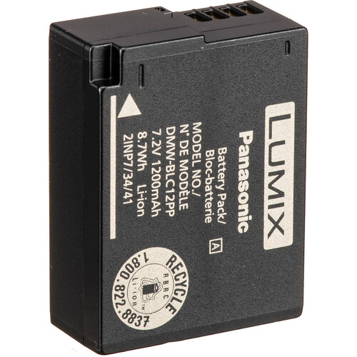 Panasonic DMW BLC12 DMW BLC12 Rechargeable Lithium ion Battery 1636623361 761043