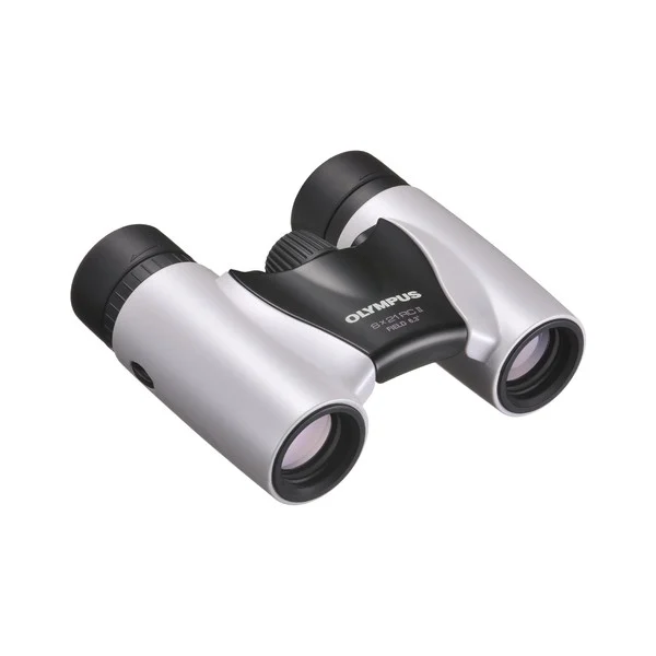 Olympus 8x21 RC II Slim binoculars pearl white incl case