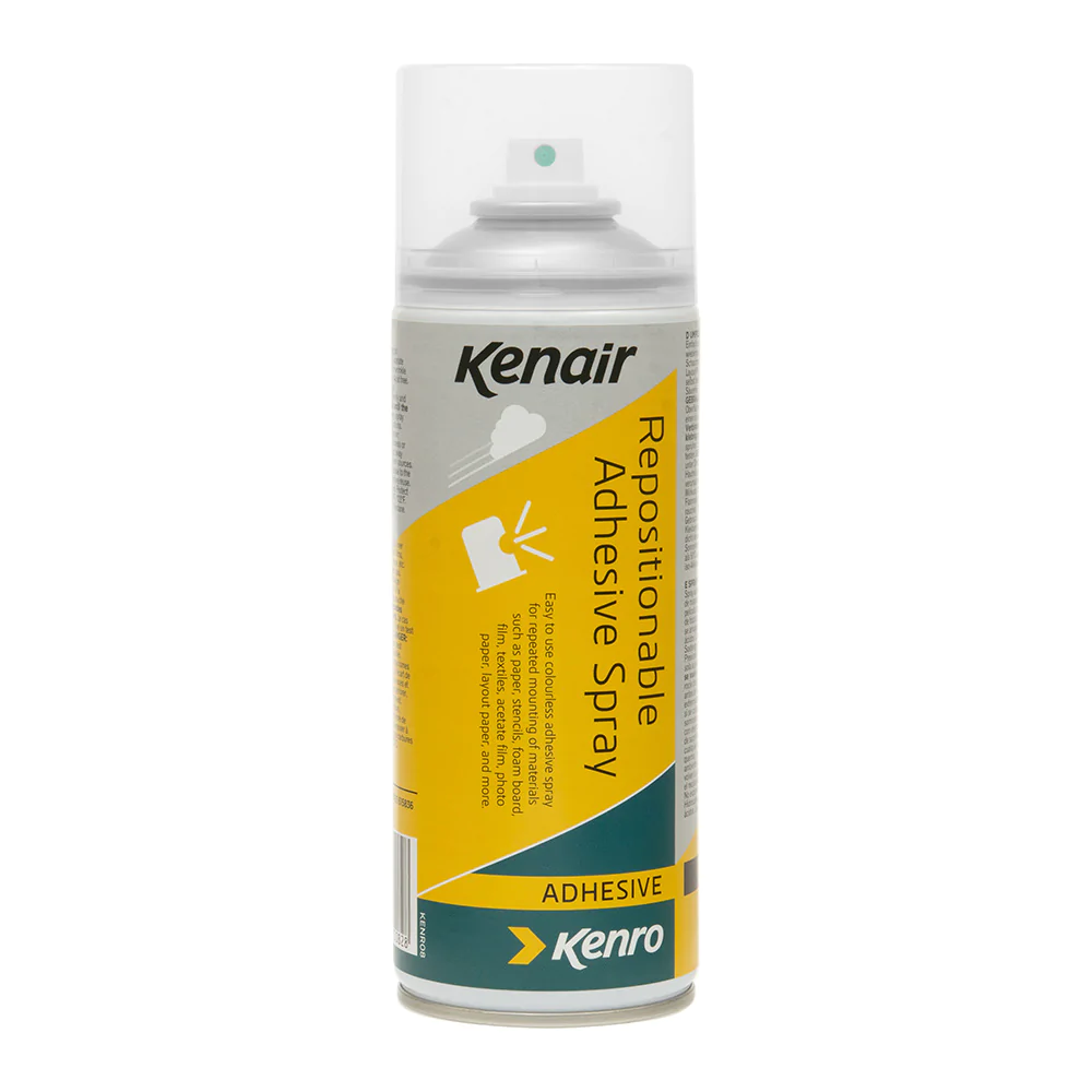 Buy Kenro 400ml Adhesive Spray - Repositionable Bond - UK Stock