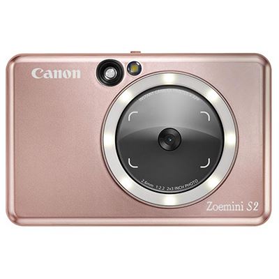 Canon Zoemini S2 2in1 Instant Camera & Printer, Rose Gold