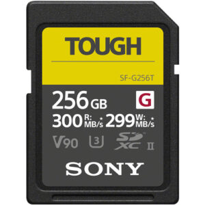 Sony 256GB SF-G TOUGH Series UHS-II SDHC Memory Card