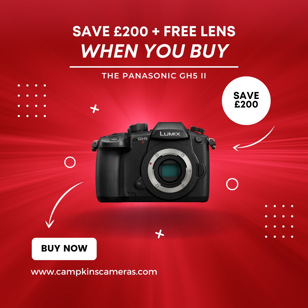 Save 200 on the Panasonic GH5 II Free Lens