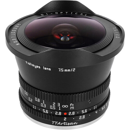 TTArtisan 7.5mm F/2 Fisheye Lens - Sony E