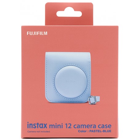 fujifilm instax mini 12 case pastel blue 2